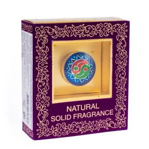 Natuurlijke geurcrème Sandal in mooi metalen blikje. Deze parfumcrème op basis van bijenwas bevat 100% natuurlijke etherische olie.