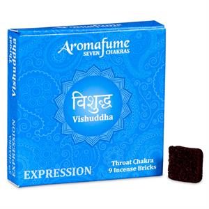 aromafume wierookblokjes chakra vishuddha