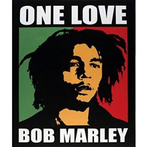 canvas bob marley one love